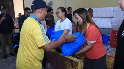 Korban Kebakaran di Sui Duri Mendapat Bantuan Logistik