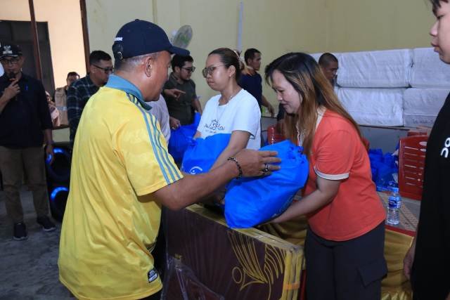 Korban Kebakaran di Sui Duri Mendapat Bantuan Logistik