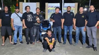 Pelarian Pelaku Pencurian Motor Berakhir di Kampung Beting