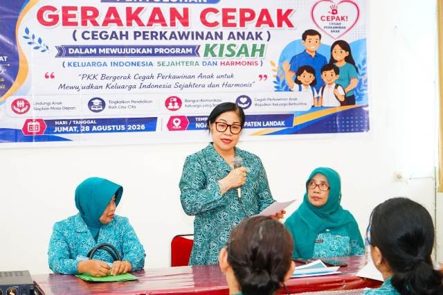 Kader PKK Harus Cegah Perkawinan Dini Anak