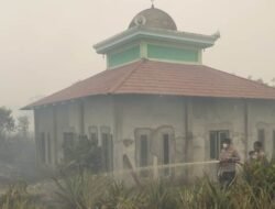 Api Karhutla Nyaris Hanguskan Masjid Baiturrahman
