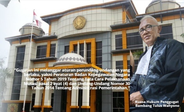 Digugat ke PTUN, Direktur Polnep Langgar Peraturan BKN dan UU Administrasi Pemerintahan