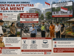 Warga Pontianak Diimbau Hentikan Aktivitas Tiga Menit Saat Detik-Detik Proklamasi