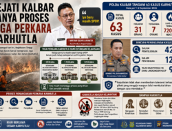 Kejati Kalbar Hanya Proses Tiga Perkara Karhutla
