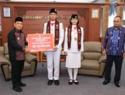 Dua Paskibraka Nasional dari Kalbar Mendapat Rp20 Juta