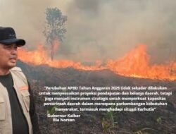 Anggaran Penanganan Karhutla Ditambah di Perubahan APBD Kalbar 2026