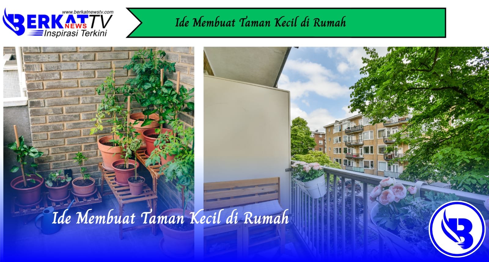 Ide Membuat Taman Kecil di Rumah