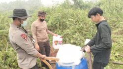 Formula X-Fire Bahan Dasar Tepung Tapioka Atasi Karhutla di Kubu Raya