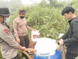 Formula X-Fire Bahan Dasar Tepung Tapioka Atasi Karhutla di Kubu Raya