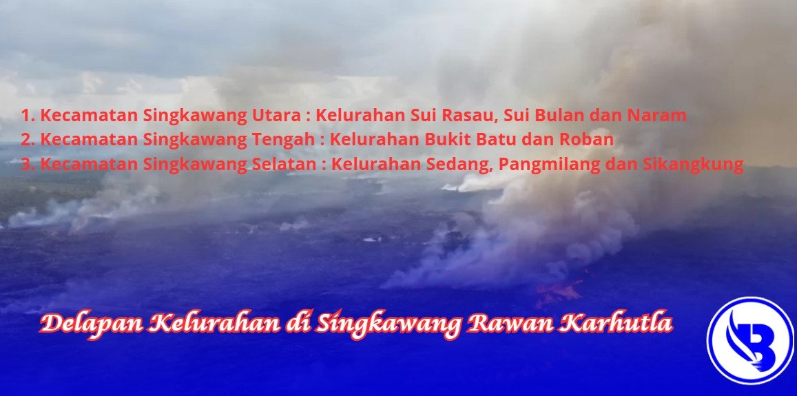 Delapan Kelurahan di Singkawang Rawan Karhutla