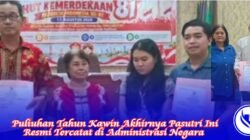 Puluhan Tahun Kawin Akhirnya Pasutri Ini Resmi Tercatat