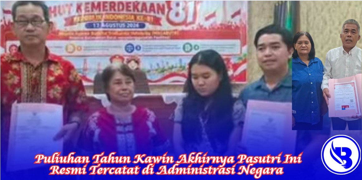 Puluhan Tahun Kawin Akhirnya Pasutri Ini Resmi Tercatat