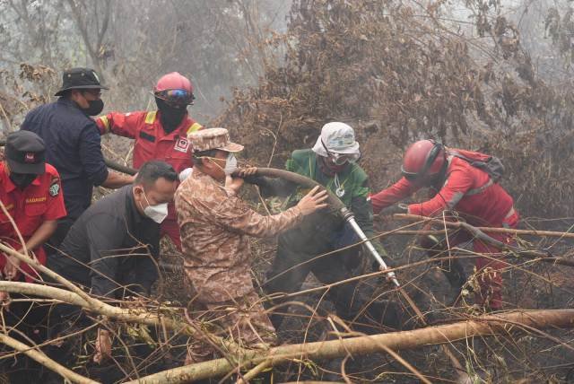 Kubu Raya Setiap Hari Dikepung Karhutla
