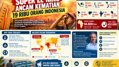 Super El Nino Ancam Kematian 19 Ribu Orang Indonesia