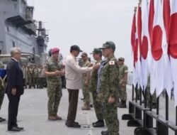Padamkan Karhutla di Kalbar Berakhir. 361 Tentara Jepang Terima Penghargaan