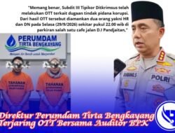 Direktur Perumdam Tirta Bengkayang Terjaring OTT Bersama Auditor BPK. Uang Tunai Rp400 Juta Diamankan