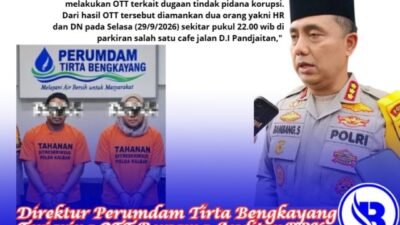 Direktur Perumdam Tirta Bengkayang Terjaring OTT Bersama Auditor BPK. Uang Tunai Rp400 Juta Diamankan
