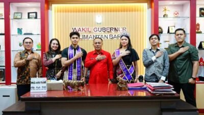 Christian dan Valensia Wakil Kalbar di Pemilihan Putra dan Putri Budaya Indonesia