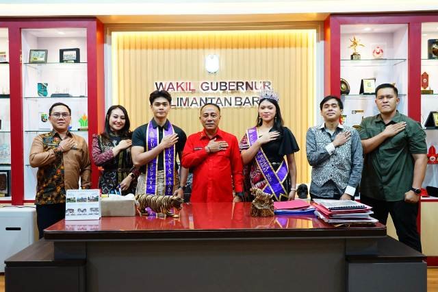 Christian dan Valensia Wakil Kalbar di Pemilihan Putra dan Putri Budaya Indonesia