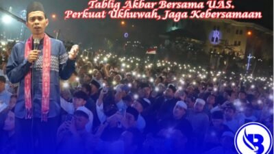 Ribuan Umat Padati Tablig Akbar Bersama UAS. Perkuat Ukhuwah, Jaga Kebersamaan