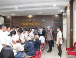 Tes Urine 63 Personel Polres Kubu Raya Negatif Narkoba