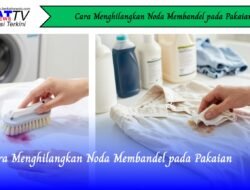 Cara Menghilangkan Noda Membandel pada Pakaian