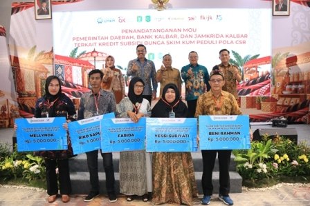 Pemprov Kalbar Subsidi 50 Persen Biaya Penjaminan dan Bunga Kredit UMKM