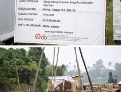 Progres Proyek IPA Arang Limbung Rp89 Miliar Baru 7 Persen