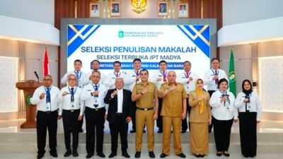 Sebanyak 12 orang pejabat dinyatakan lolos seleksi administrasi jabatan tinggi pratama Sekda Pemprov Kalbar, Senin (26/10/2026_). Foto: ist/berkatnewstv